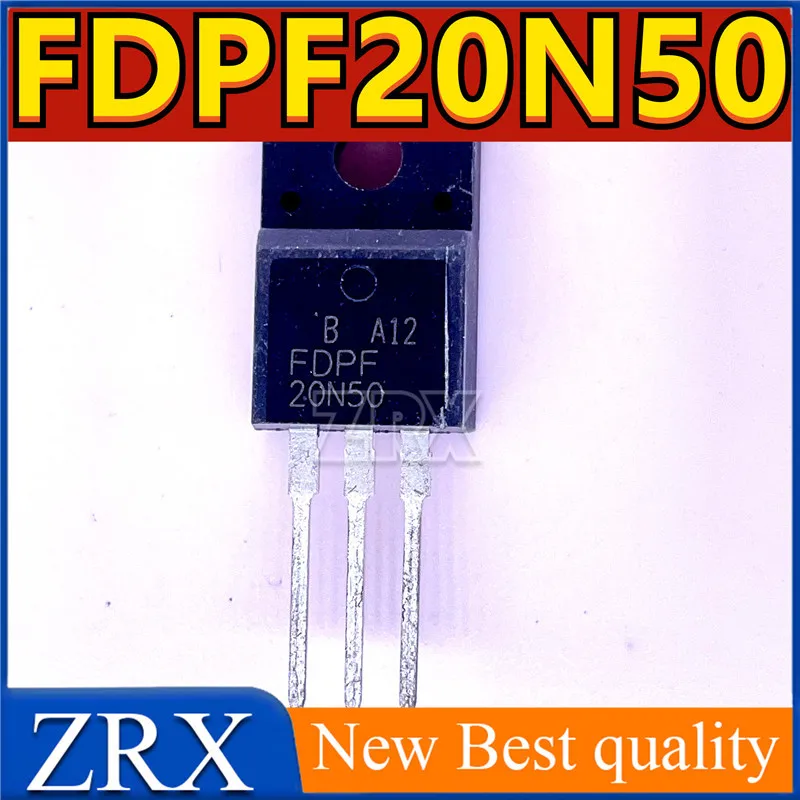 

5 шт./лот FDPF20N50 20N50 TO220F совершенно новый транзистор с полевым эффектом