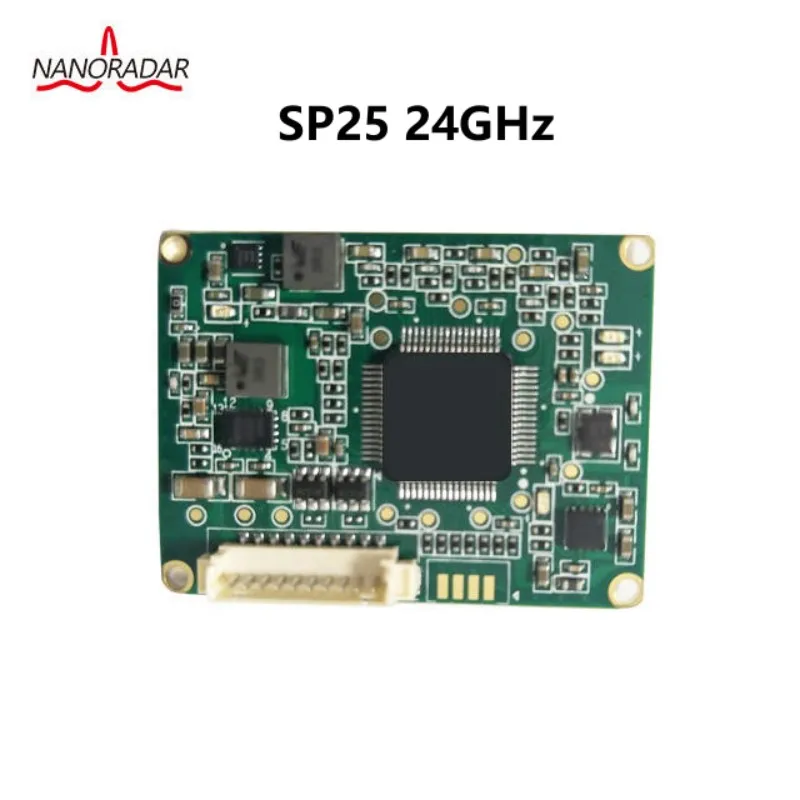 Nanoradar SP25 24GHz microwave millimeter wave radar movement detection ranging speed sensor movement trajectory TTL output images - 6