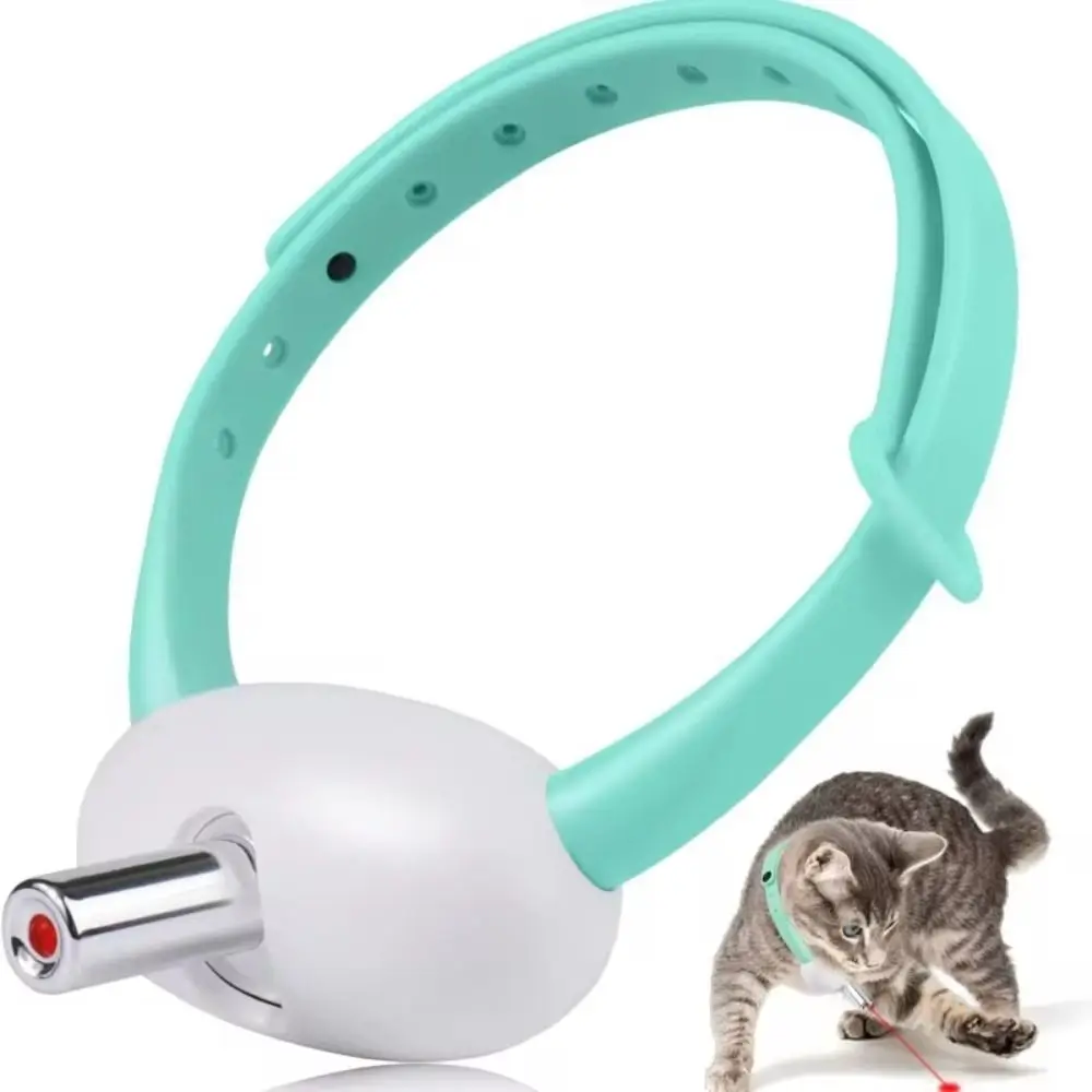 Automatic LED Cat Laser Toy and Collar - Intelligent Pet Playtime Accessory
