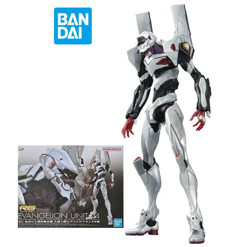 

Фигурка Bandai из натуральной ЭВА, набор моделей аниме, RG Evanglion Unit-04, мобильный костюм, Коллекционная модель, экшн-фигурка для мальчиков, игрушки