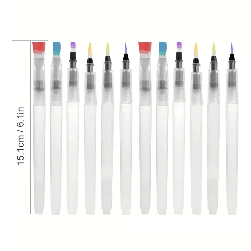 Watercolor Brush Pens Set - Easy-to-Use Aqua Brushes