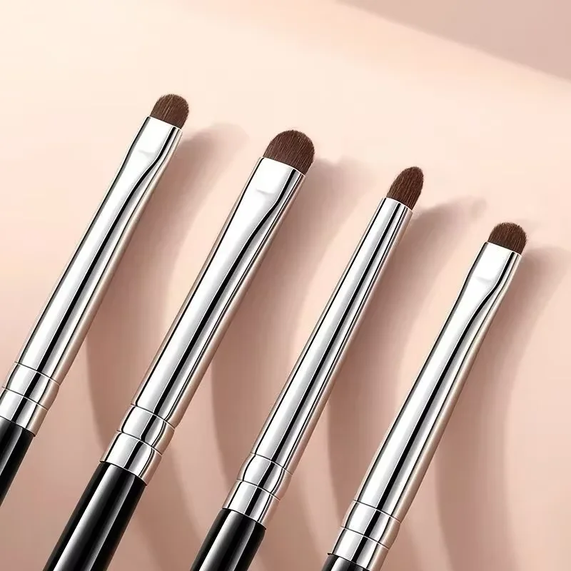 Deluxe 13-Piece Soft Aluminum Makeup Brush Collection: Foundation, Contour, and Blush Brushes