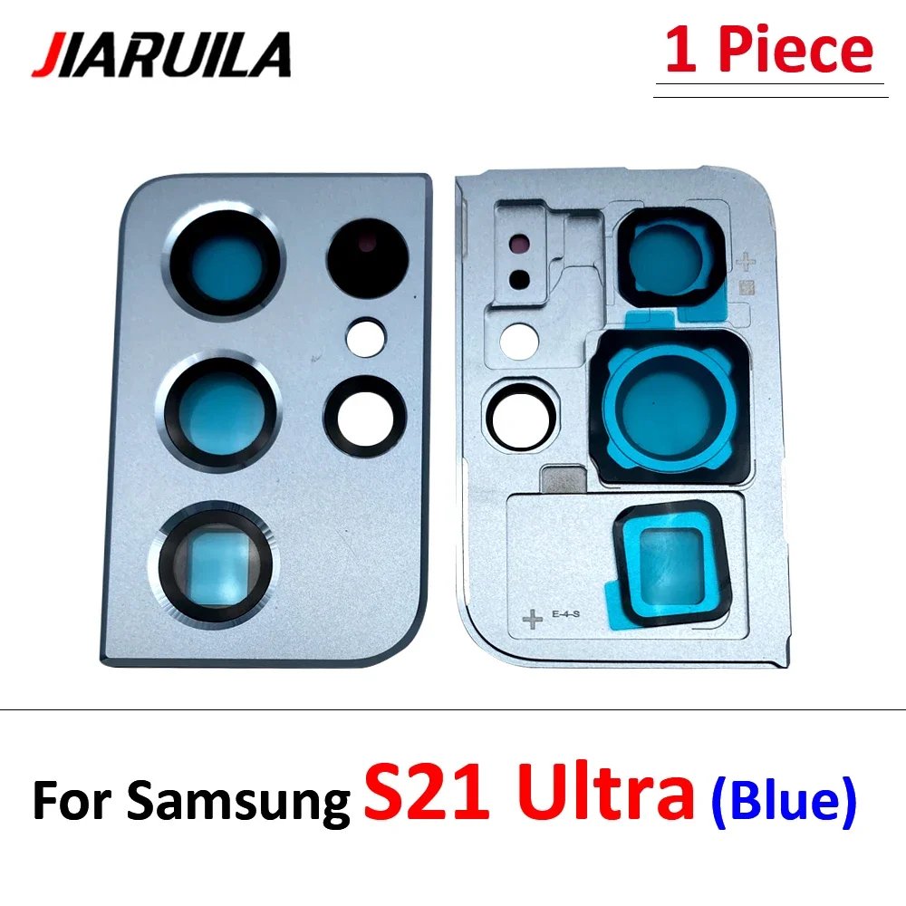 Back Rear Housing Camera Glass Lens Cover with Frame Holder