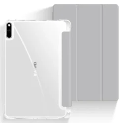 TPU Tablet Case with Pencil Holder and Matte Finish - TB - 331FC (GRAY)