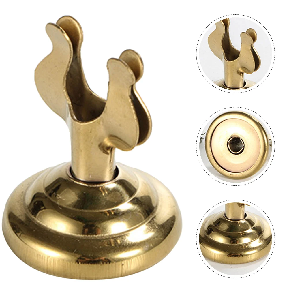 

3 Pcs U-shaped Number Plate Homedecor Table Holder Note Name Card Metal Numbers Rack Clips Light House Decorations for