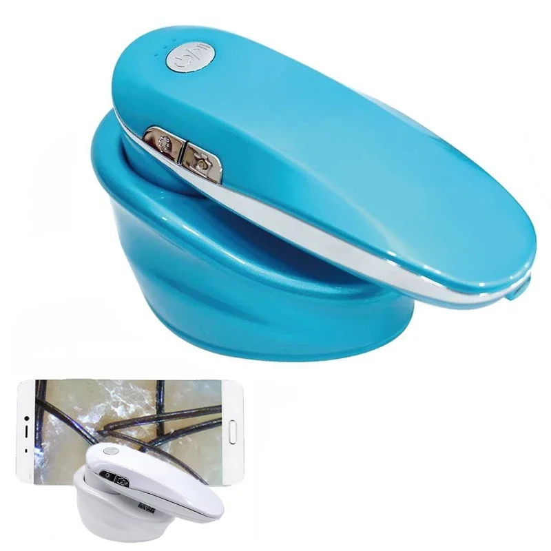 

Wireless Professional 200x Hair Follicle Testing Facial Detector Magnifier Intelligent Dermal Detector
