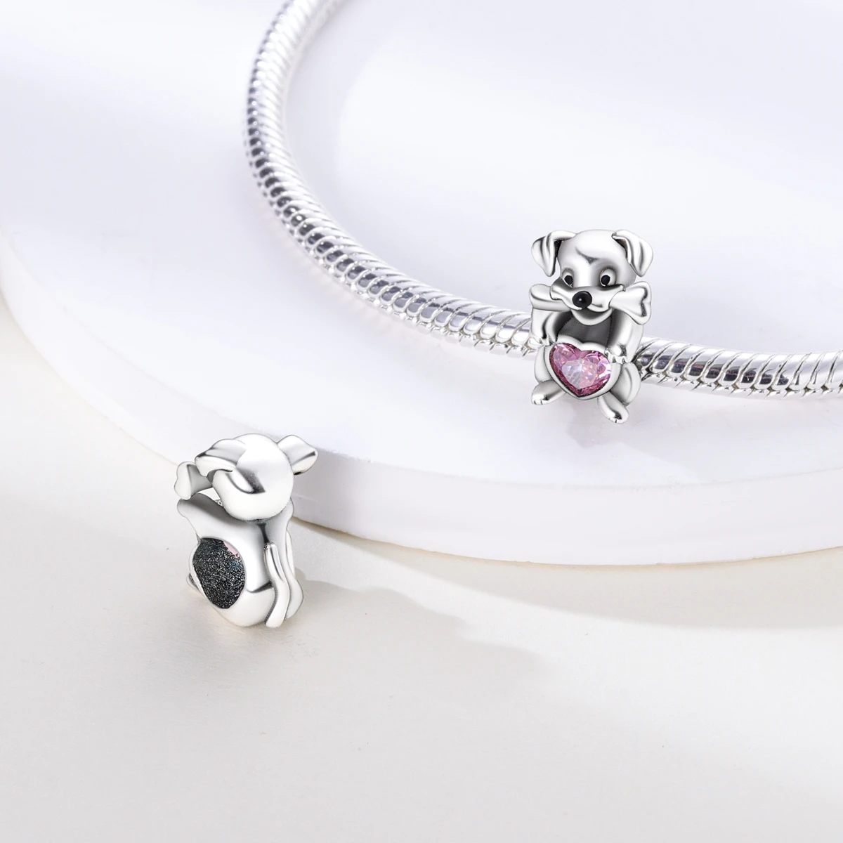 Animals Series Original Charms Beads 925 Silver Dog Cat Pets Fit Bracelet DIY lovely Pendants For Woman Fashion Jewelry