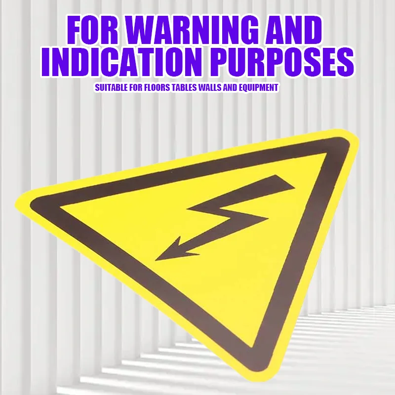 Car Sticker Car Bike Bumper Electric Warning Danger Sign Case Stickers Danger Notice Vinyl Stickers Decals 1/3/5Pcs warning stickers warning decal