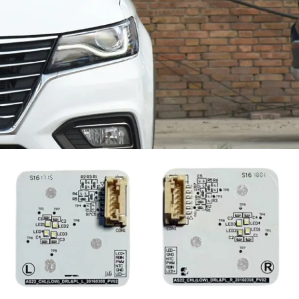 NEW LED Headlight LED Module LED Stepping Driving Lamp DRL Module For Roewe RX5 2016 2017 2018 2019 2020 detail image 3