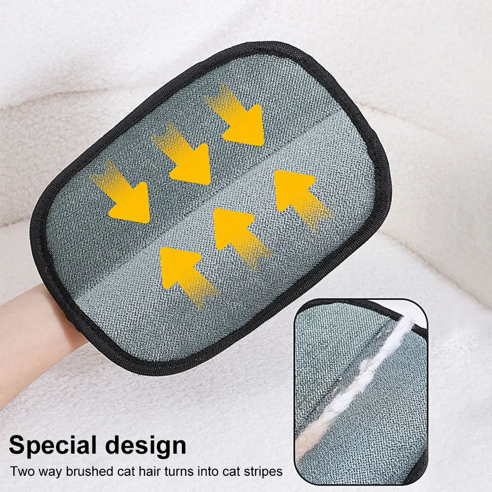 Pet Hair Remover Mitt Pet Hair Remover Gloves Deshedding Brush Glove for Cats and Dogs