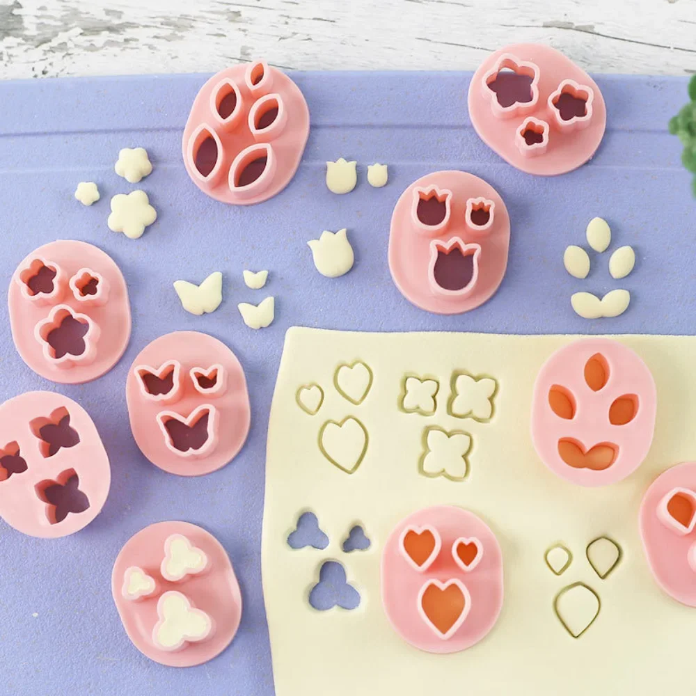 10 Shapes Polymer Clay Cutters for Jewelry Making-Perfect for Polymer Clay Earrings and More