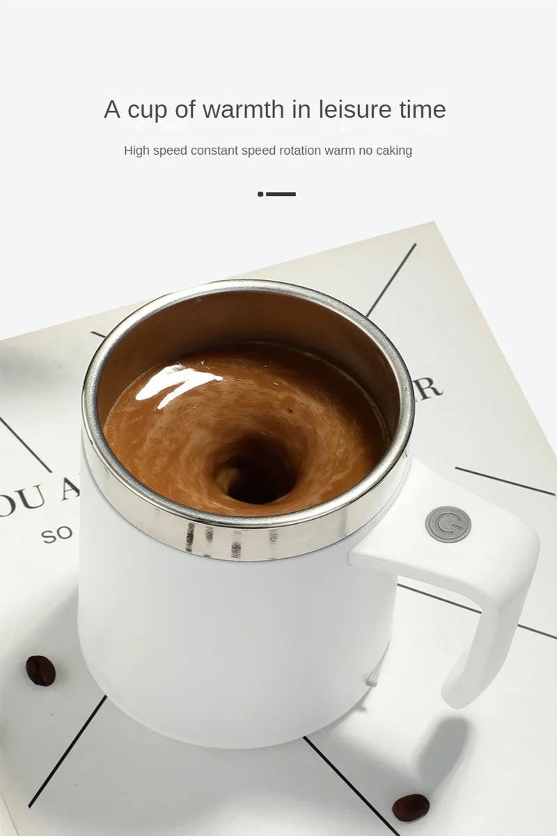 

Creative Rechargeable Coffee Stirring Cup - Boost Your Office Points