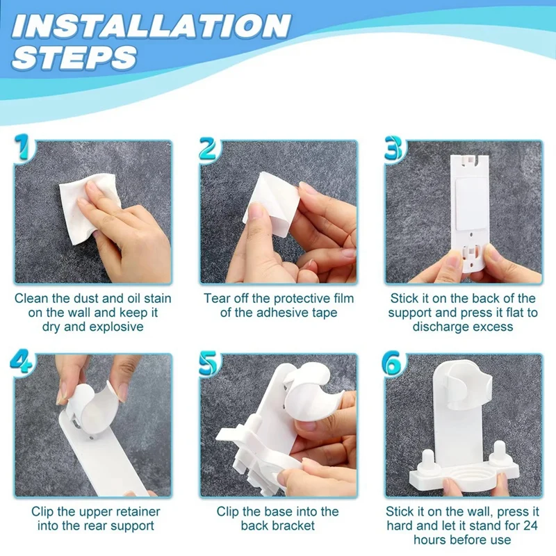 Electric Toothbrush Holder Wall Mounted Tooth Brush Heads Rack Organizer And Brush Head Cover Caps For Oral B IO Series