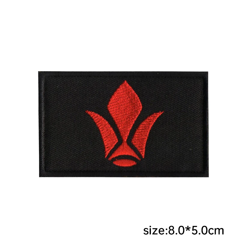 Mobile Suit Gundam Team Logo Abzeichen Stickerei Klettverschluss Outdoor Kapitel Patches Militär Rucksack Tasche Aufkleber Hut Applikationen – Detail 13