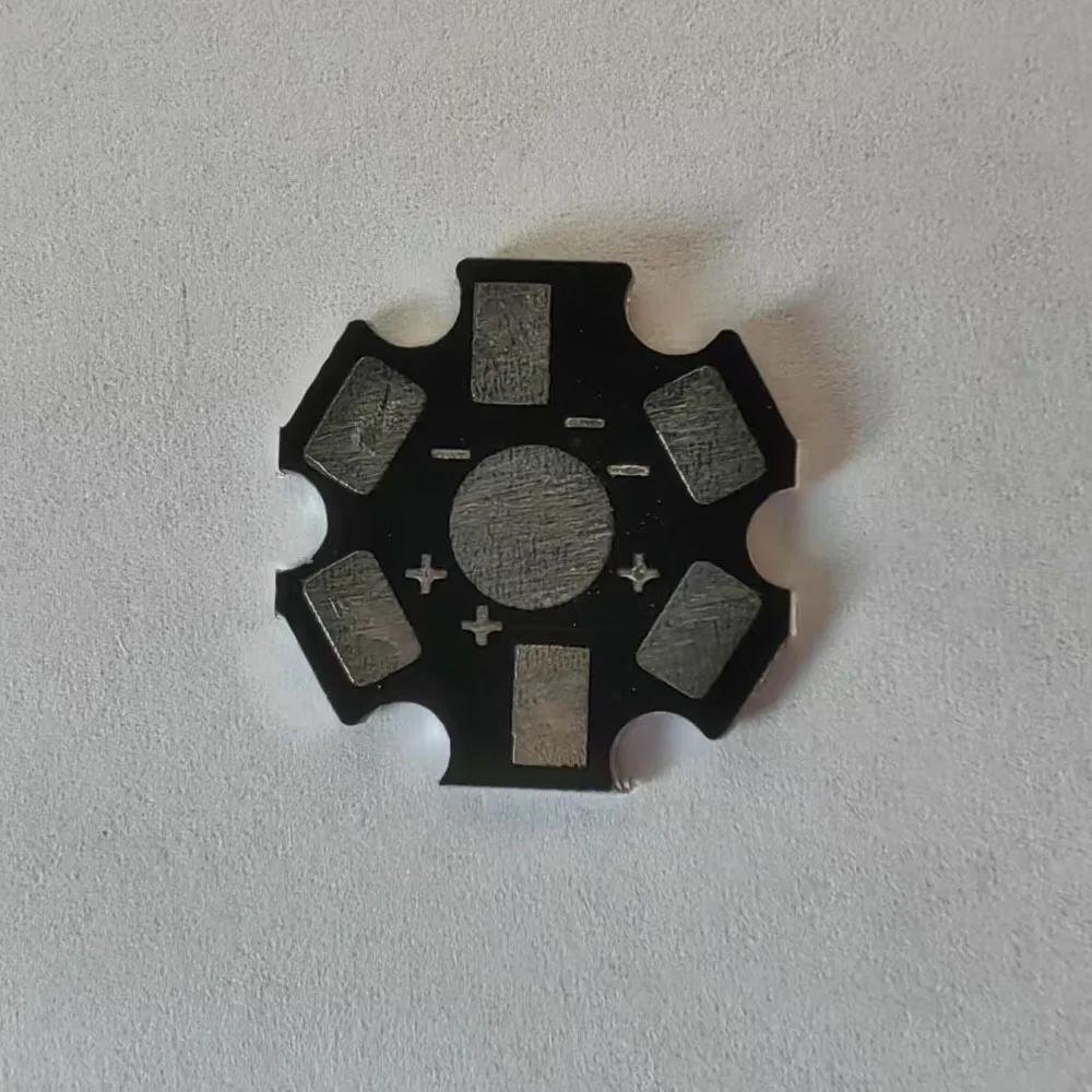 100pcs 1w 3w 5W High Power LED Heat Sink Aluminum Base Plate led pcb 20mm pcb