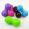 Foot Massage Roller Peanut Double Lacrosse Spiky Ball Myofascial Balls for Plantar Fasciitis Mobility Back Foot Arch Pain Relief 2
