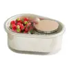 Fruit Cleaner Quick Fruit Gadget Efficient Fruit Vegetable Washer with Capacity Spinner Bowl Detachable Brush Drain for Easy 5
