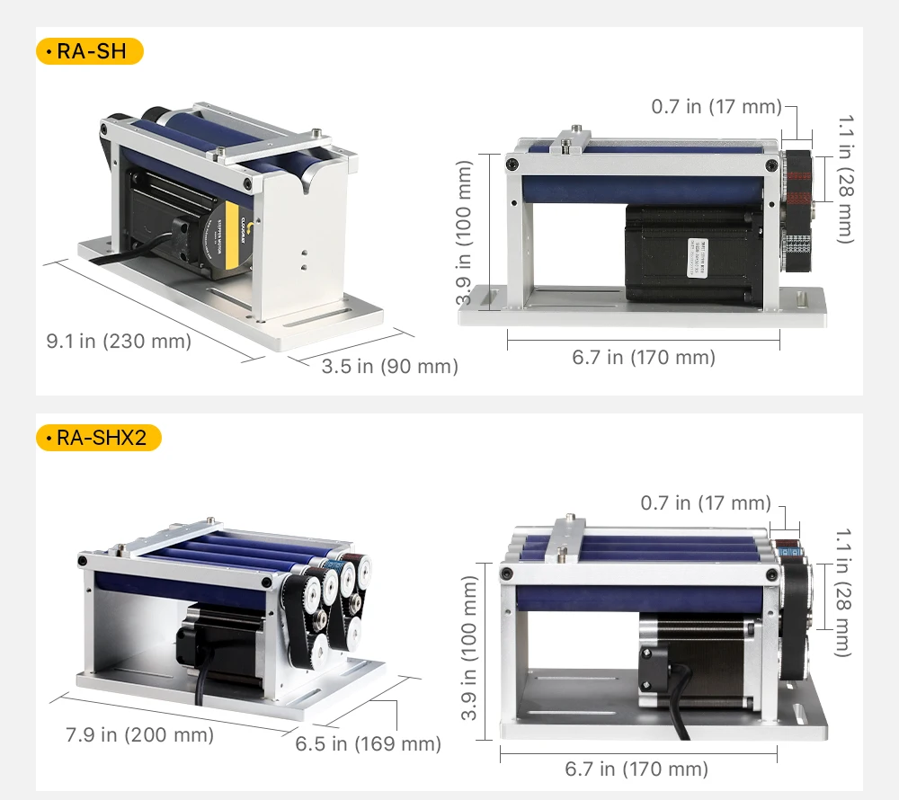 Ultra-Laser-Rotationswalzenachsen-Befestigungs vorrichtung für CO2-und Faserlaser-Ending-Maschine, kunden spezifisch für Glasflaschen – Detail 6