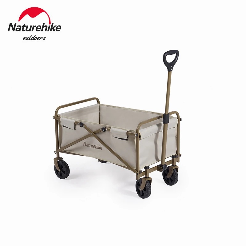 

Naturehike TC06 Outdoor Camping Folding Trolley Portable Camping Picnic Folding Cart Utility Wagon Pushcart Large Shopping Car