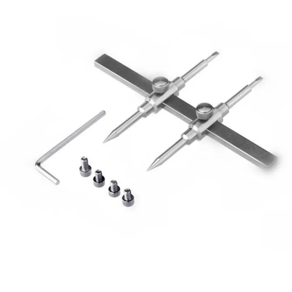Camera Lens Opening Repair Tool Kit with Adjustable Tips and Precision Wrenches