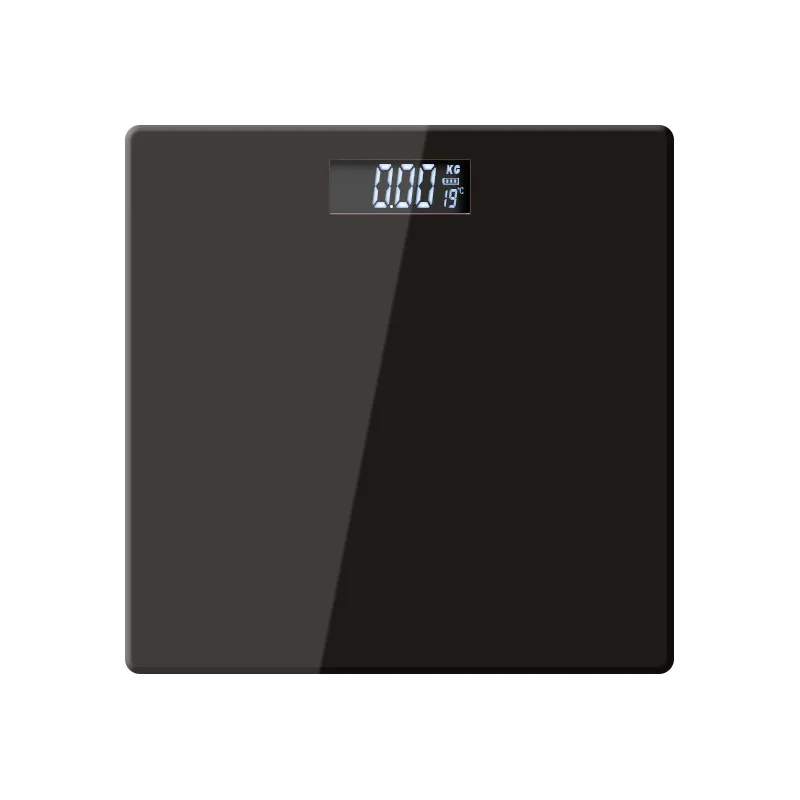 Smart weight scale household square minimalist electronic weight scale night vision digital human body electronic scale 3