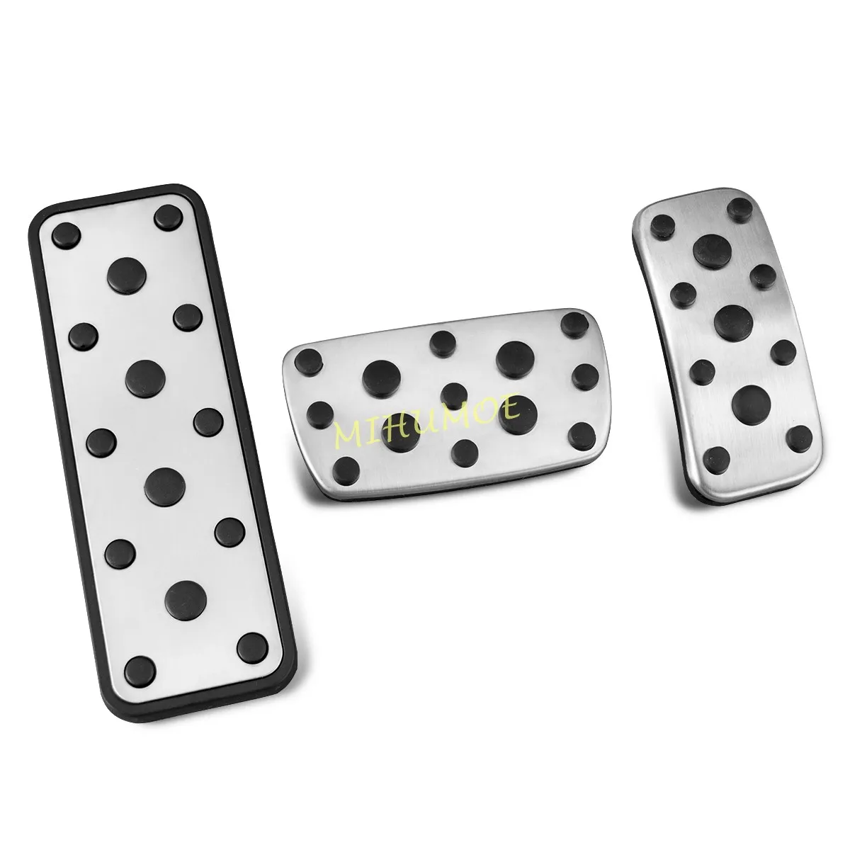 thumbnail image 2 of For Subaru Impreza Forester Ascent Legacy Black Footrest Brake Gas Pedal Cover 2 of 10