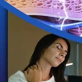 Wireless Heating Massage Pad for Neck and Back Relief