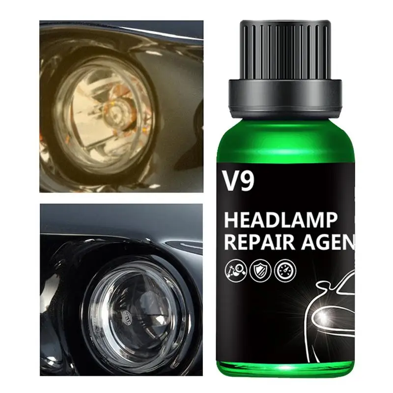 

Car Headlight Restoration Polishing kit 50ml restorer Headlamp Scratch Remover Repairing Oxidation Headlight Fast Polish Liquid