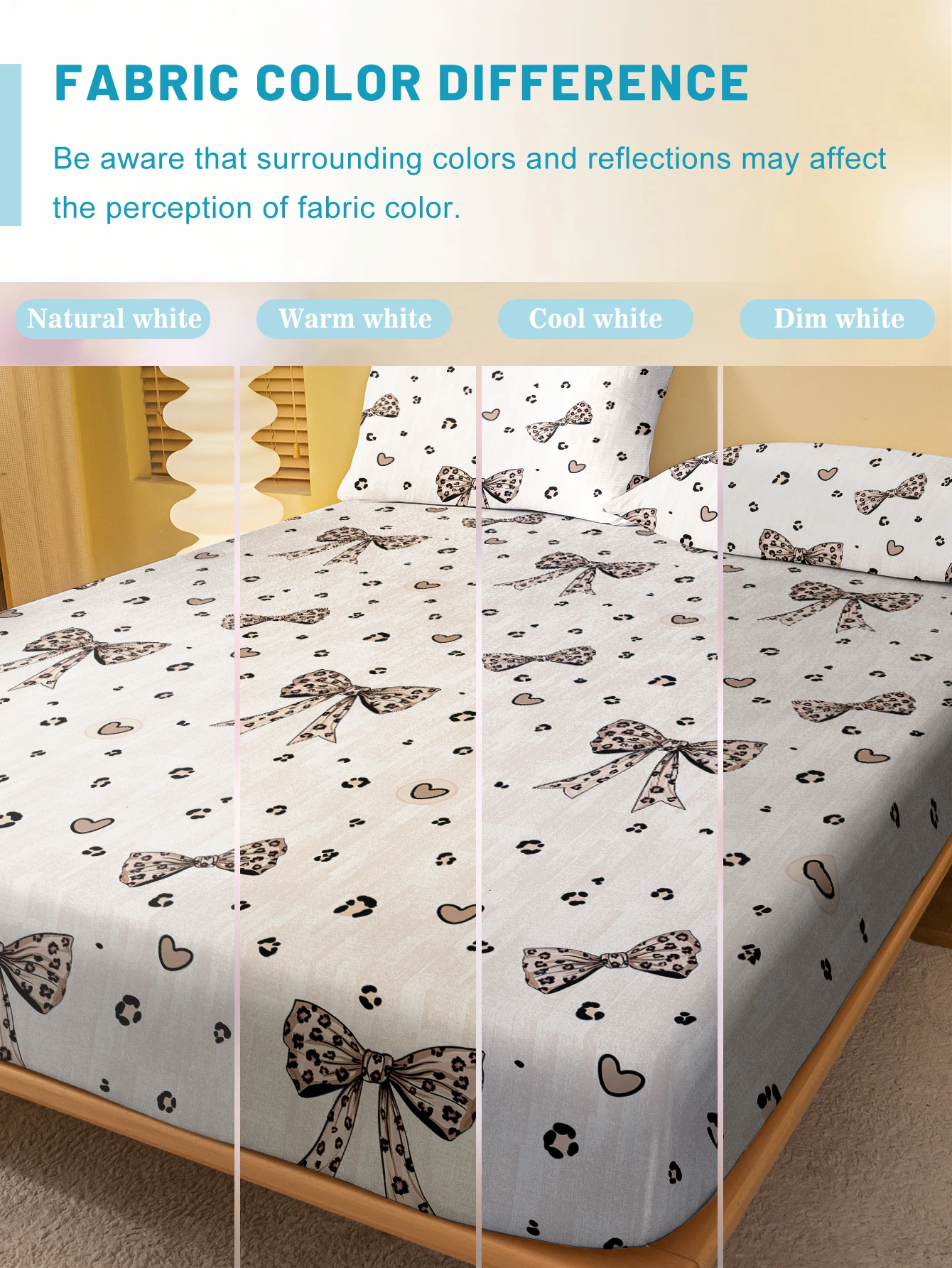1 Simple modern Geometry printed matte Fitted Sheet, bedroom printed bed cover, bedding (excluding pillowcases) 4
