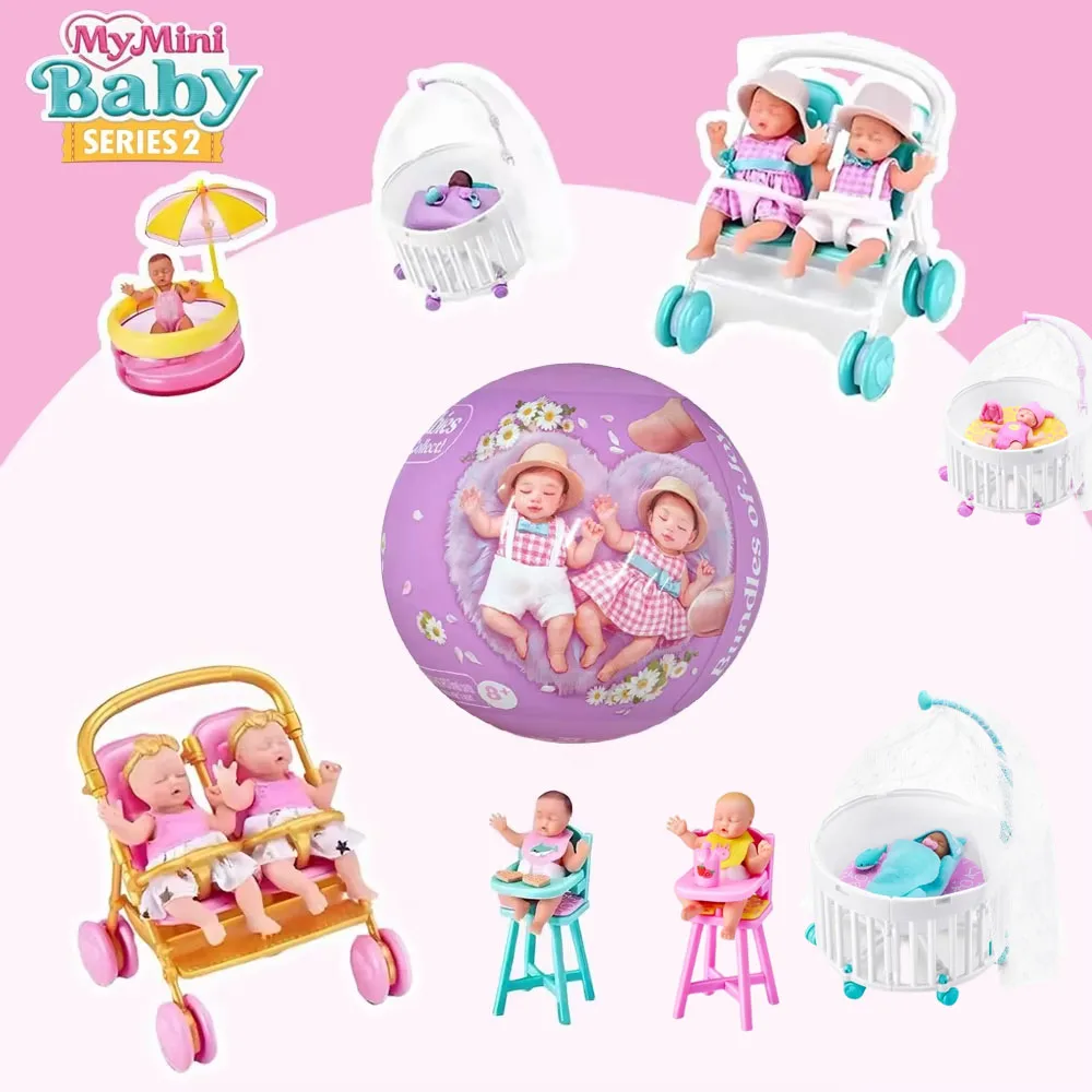 Zuru Surprise Doll Surprise Series2 My Mini Baby Collectible Mystery Capsule 5 Mystery Toys Collectibles Miniature Novelty Toys