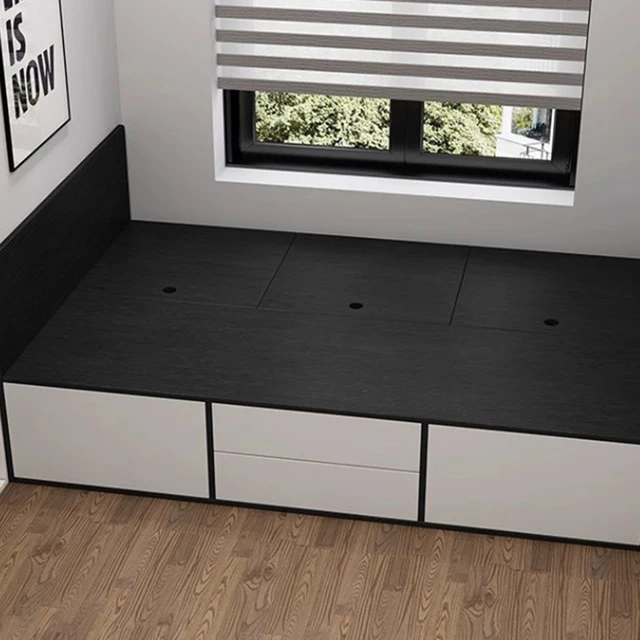 편안하고 기능적이며 저렴한 침실용 더블 서랍 보관 침대