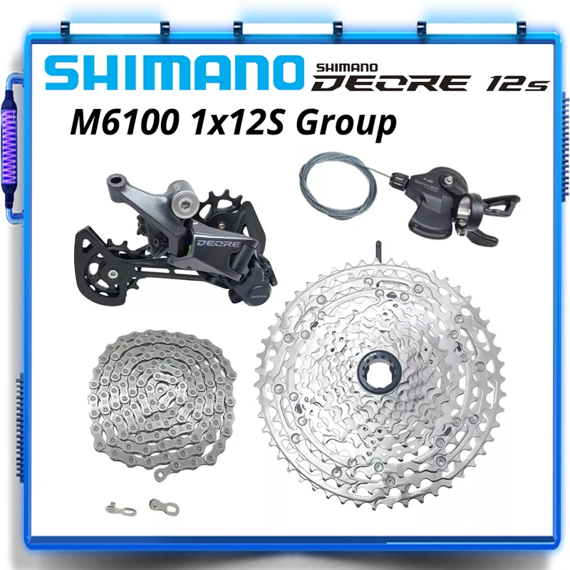 SHIMANO Grupo DEORE M6100 12 S, SL M6100, SGS, SHADOW, RD M6100, CN ...