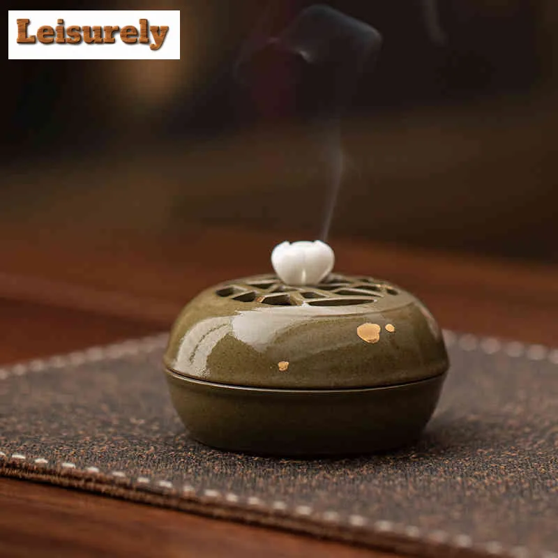 Window Shadow Flat Plum Blossom Incense Holder Water Fountain Decoration Incense Burners Aromatherapy Censer Indoor Ornaments