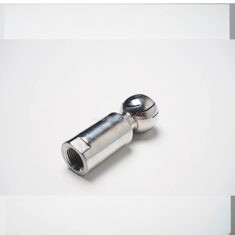 1/2 SS304 rotating tank cleaning CIP nozzle,thread rotary nozzle,Stainless Steel Rotary Spray Ball for tank cleaning