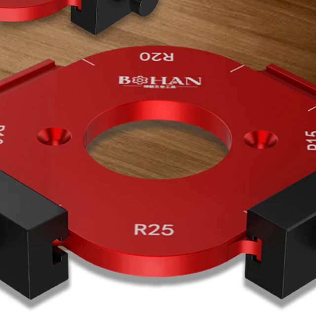 Generic 4 In 1 Arc Angle Positioning Template,Corner Radius