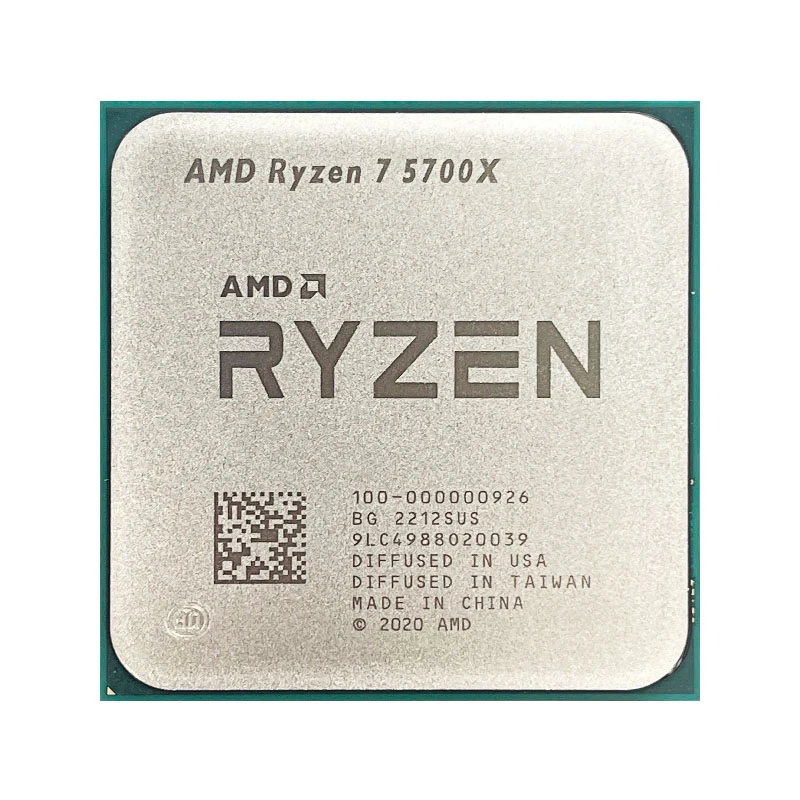 AMD Ryzen 7 5700X CPU 8コア 16スレッド Amazon.com: AMD Ryzen 7 5700 8-Core, 16-Thread Desktop Processor