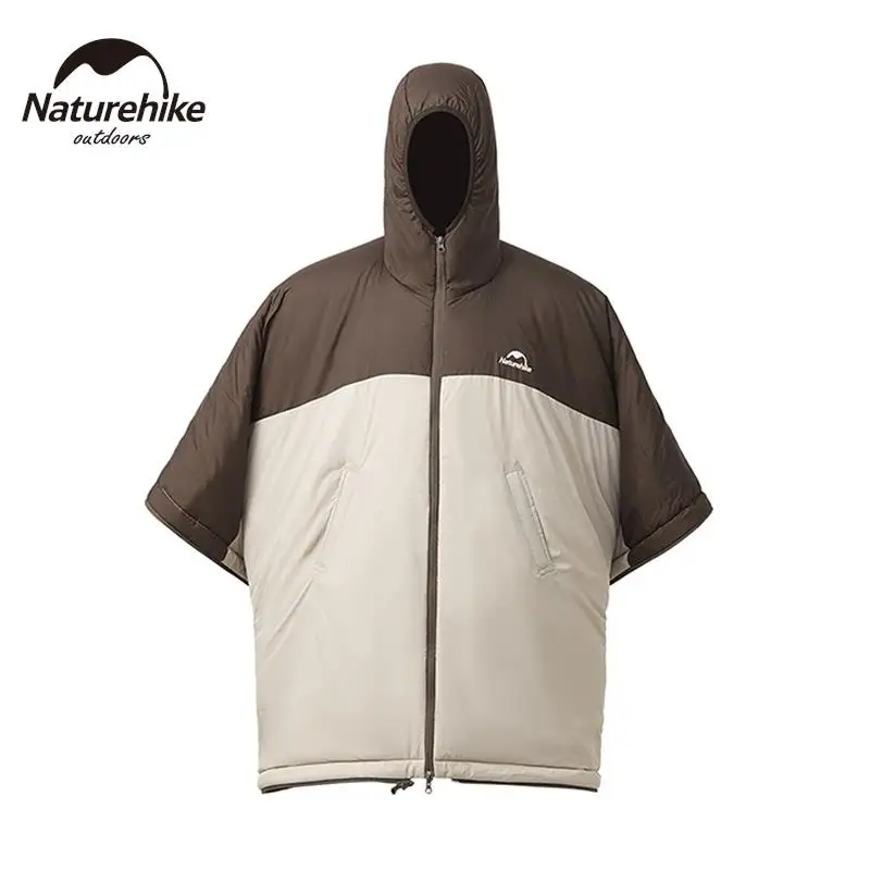 

Naturehike 2023 Camping Wearable Cape Outdoor Cloak Cotton Ultralight Sleeping Bag Waterproof Adult Warm Portable Quilt