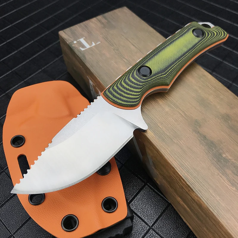 SmallBM15017FixedBladeKnifeHiddenCanyonHunterKnives8Cr13Mov