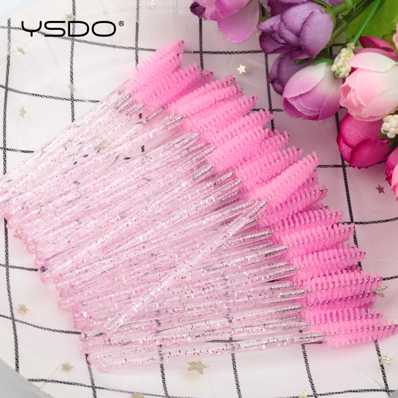Crystal Eyelashes Brush Makeup Tool for Professional Beauty