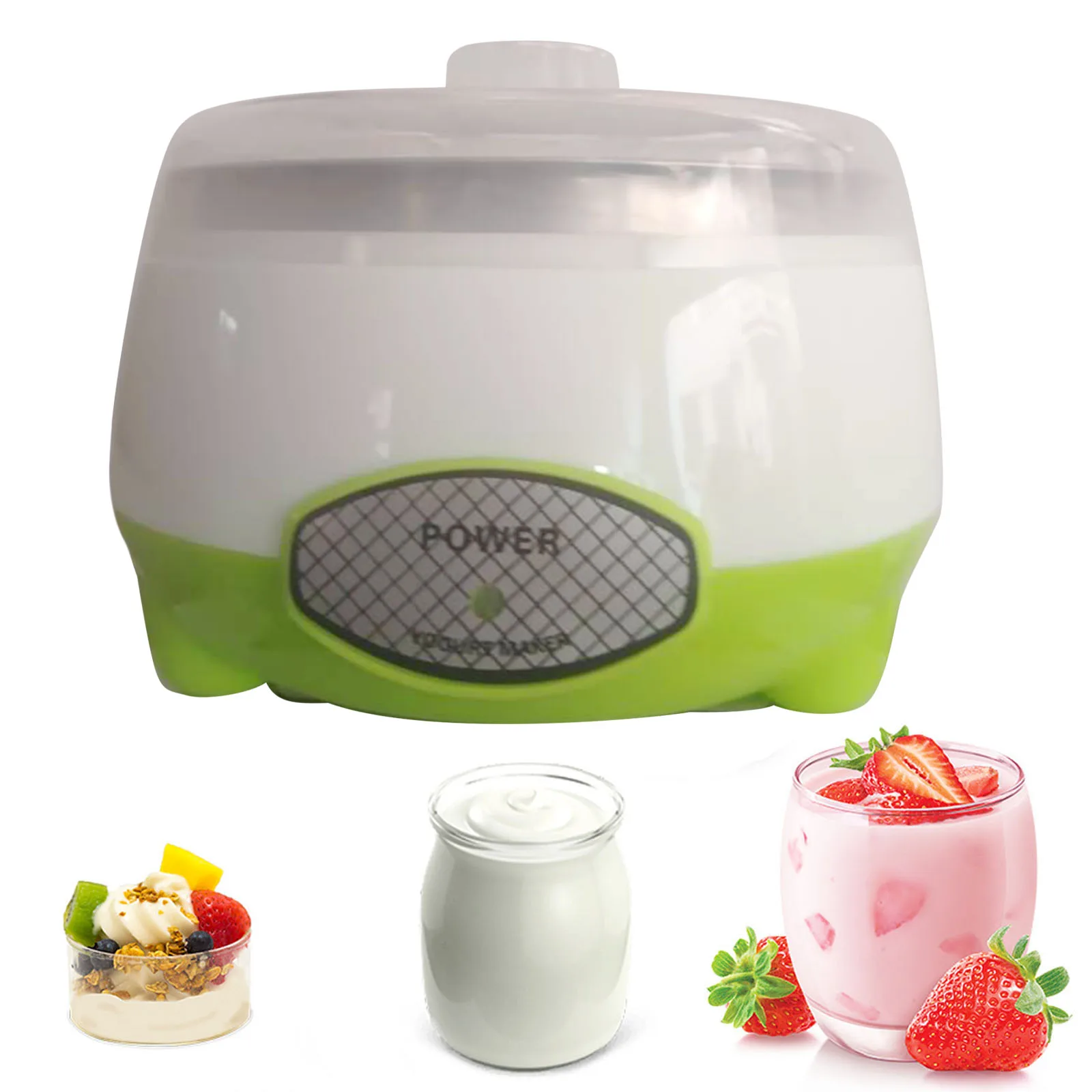Yogurt Maker Constant Temperature Fermentation Mini Automatic Yogurt Machine PP Liner Electrical DIY Tools yogurt maker