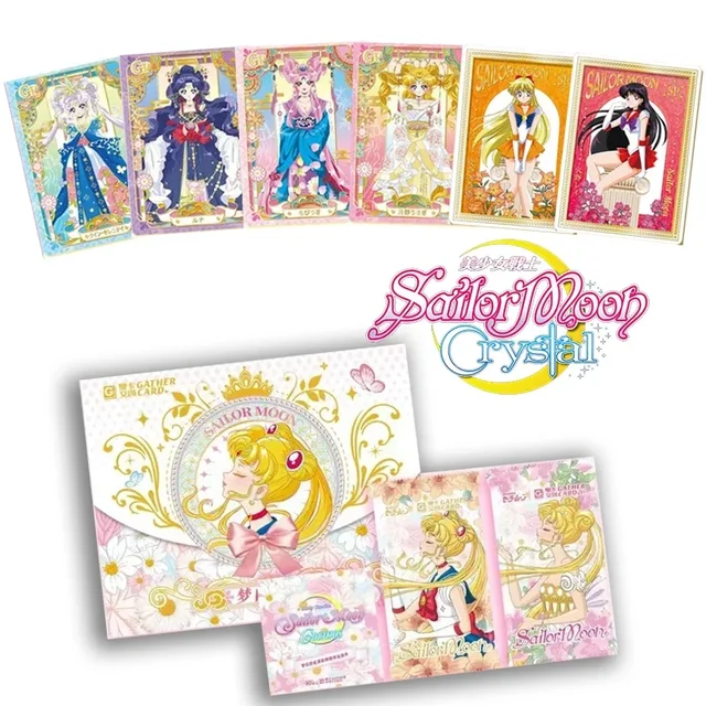 New Sailor Moon Collection Card Volume 3 32nd Anniversary Collection Card Rare Anime Character Card Kids Toys Christmas Gift 1