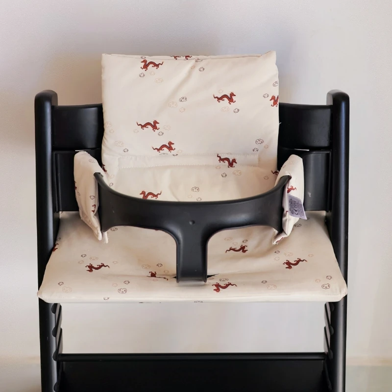 

Cartoon Print Children's Baby Backrest High Chair Cushion Universal Pad