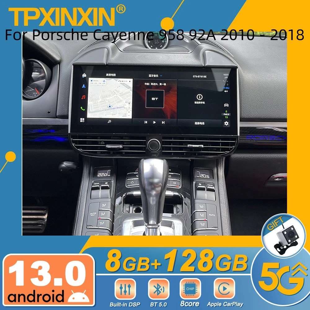 

For Porsche Cayenne 958 92A 2010 - 2018 Android Car Radio 2Din Stereo Receiver Autoradio Multimedia Player GPS Navi Head Unit