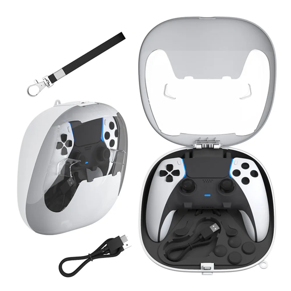 Accessori Per Borse Portaoggetti Con Manico Ricaricabile Nero/Bianco Per Custodia Per Controller Dualsense Edge Ps5/Ps5