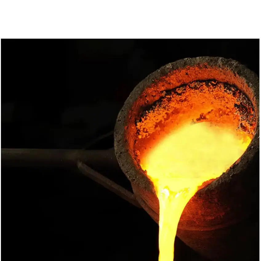 

Stationary Medium frequency melting furnace Push out crucible melting stainless steel Aluminum scrap Brass copper