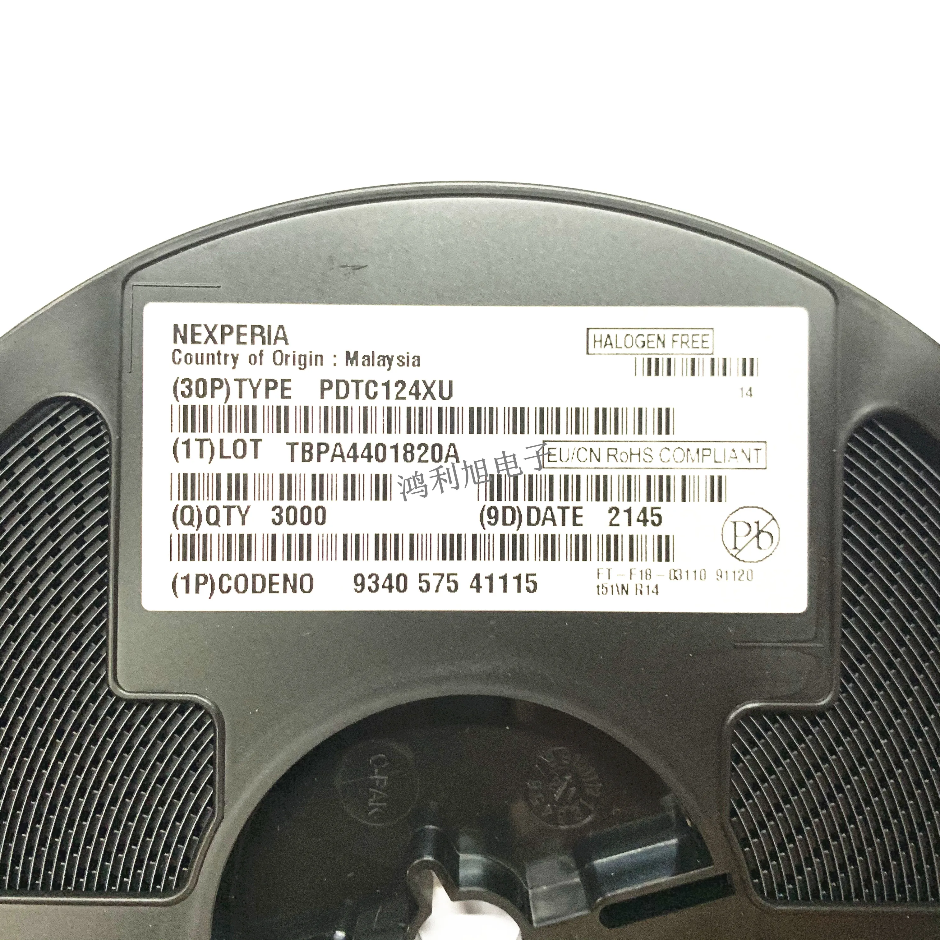 3000 шт./партия PDTC124XU TRANS PREBIAS NPN 50V SOT323 |