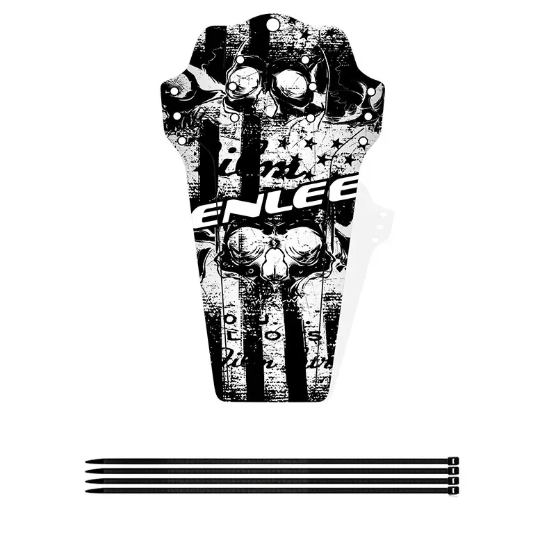 Description Picture 4 of item1PC MTB Bike Bicycle Fenders Cycling Mudguard Front/rear Tire Wheel Universal Mudguard Bike Wings Mud Guard With 4 Fixing Strap