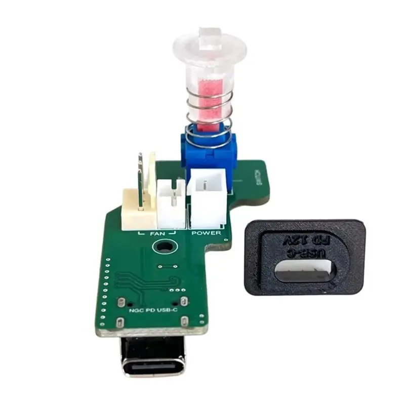 NGC DOL-001/DOL-101 게임 콘솔용 AT82-USB Type-C 전원 어댑터, PD 충전 프로토콜 지원