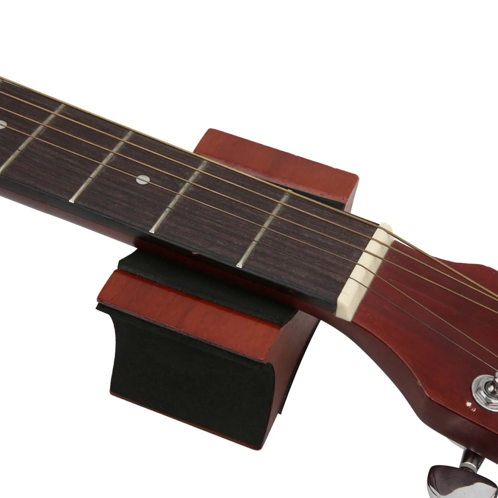 Guitar Neck Rest Support Pillow Mahogany Material Luthier Tool Musical Instrument for Electric Acoustic Guitar Bass Mandolin