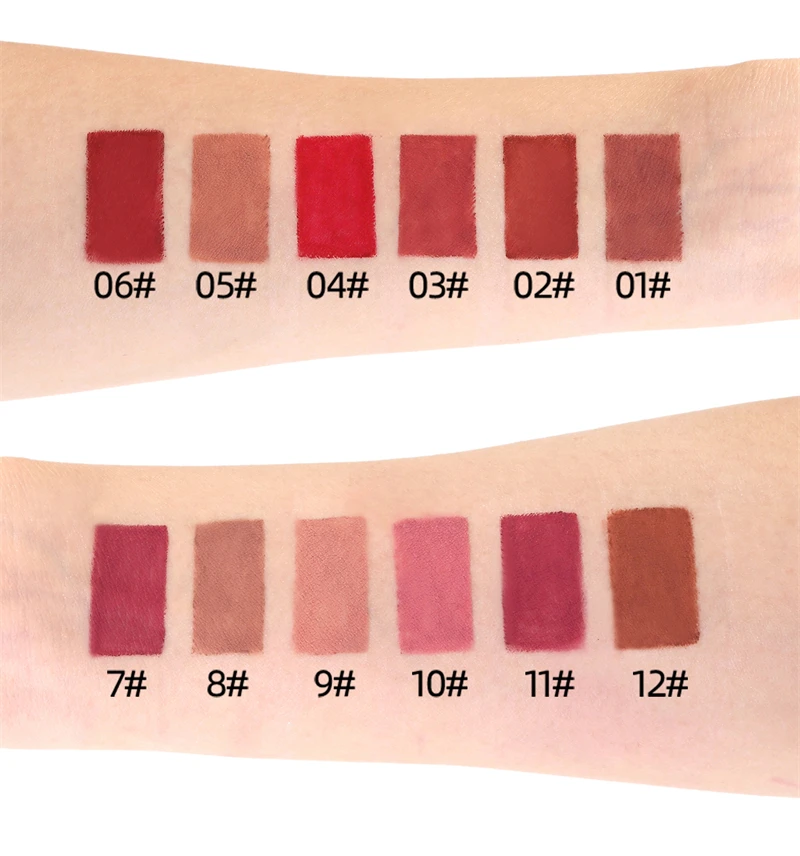 Wasserfester Lippenkonturenstift In Nude Pink Und Rotbraun_voghion.com